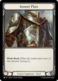 Ironrot Plate (Mastery Pack Guardian)