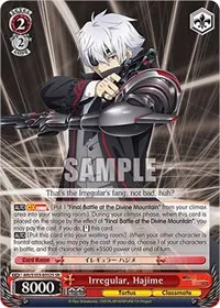 Irregular Hajime SR (Arifureta: From Commonplace to World's Strongest)