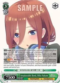 Irreplaceable Bond Miku Nakano SR (The Quintessential Quintuplets 2)