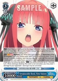Irreplaceable Bond Nino Nakano SR (The Quintessential Quintuplets 2)