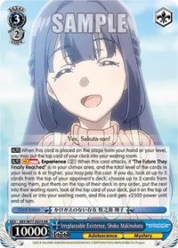 Irreplaceable Existence Shoko Makinohara (Rascal Does Not Dream of a Dreaming Girl)