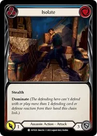 Isolate Blue (Outsiders) — Flesh & Blood TCG Card Value