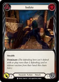 Isolate Blue (Blitz Deck: Outsiders - Uzuri)