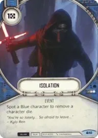 Isolation (Convergence) — Star Wars Destiny Card Value