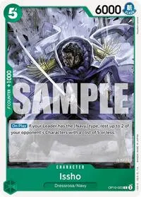 Issho (Royal Blood) — One Piece Card Game Card Value