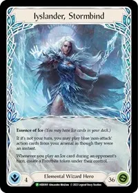 Iyslander Stormbind HER060 (Flesh and Blood: Promo Cards)