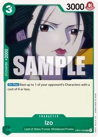 Izo (Romance Dawn) — One Piece Card Game Card Value