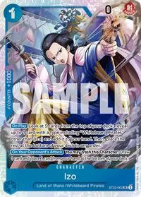 Izo (Starter Deck 22: Ace & Newgate) — One Piece Card Game Card Value