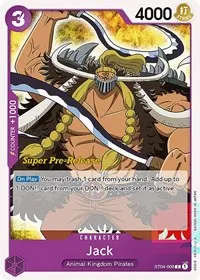 Jack (Super Pre-Release Starter Deck 4: Animal Kingdom Pirates)
