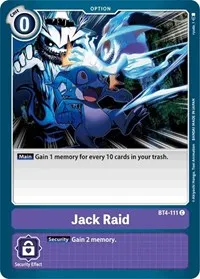 Jack Raid (Great Legend) — Digimon Card Game Card Value