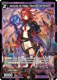Jacques de Molay Doomed General Parallel Foil (Conflated Diva)