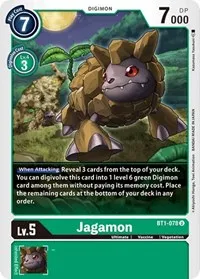 Jagamon (Release Special Booster 1.0) — Digimon Card Game Card Value