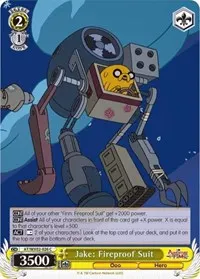 Jake Fireproof Suit (Adventure Time)