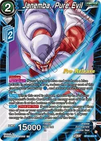 Janemba Pure Evil (Critical Blow Pre-Release Cards)