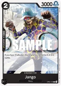 Jango (Paramount War) — One Piece Card Game Card Value
