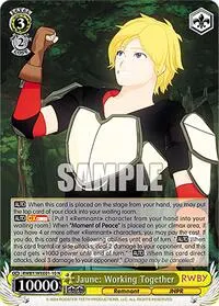 Jaune Working Together (RWBY Premium Booster)