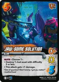 Jaw some Solution (Teenage Mutant Ninja Turtles)