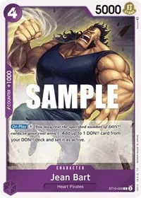 Jean Bart (Ultra Deck: The Three Captains) — One Piece Card Game Card Value
