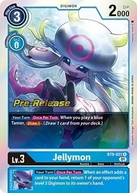 Jellymon (X Record Pre-Release Cards)