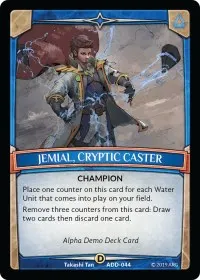 Jemial Cryptic Caster (Alpha Demo Intro Decks)