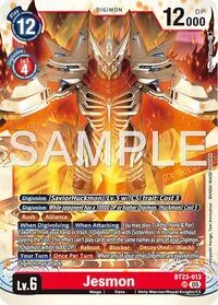Jesmon (Hackers' Slumber) — Digimon Card Game Card Value