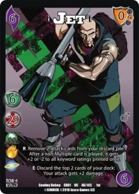 Jet (Cowboy Bebop) — UniVersus Card Value