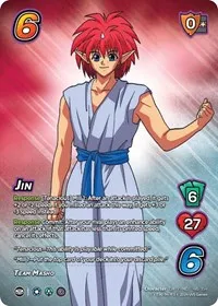 Jin (Yu Yu Hakusho: Dark Tournament) — UniVersus Card Value