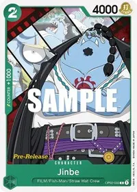 Jinbe (Paramount War Pre-Release Cards)