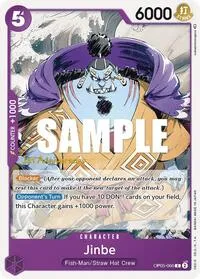 Jinbe (Awakening of the New Era: 1st Anniversary Tournament Cards) — One Piece Card Game Card Value
