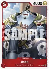 Jinbe (Starter Deck EX: Gear 5)