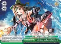 Jintsu sallying forth (KanColle, 2nd Fleet)
