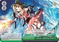 Jintsu sallying forth RRR (KanColle, 2nd Fleet)