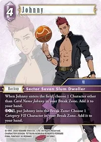 Johnny (Dawn of Heroes) — Final Fantasy TCG Card Value