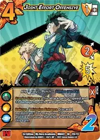 Joint Effort Offensive (UniVersus: My Hero Academia: Crimson Rampage)