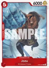 Jozu (Starter Deck EX: Luffy & Ace) — One Piece Card Game Card Value