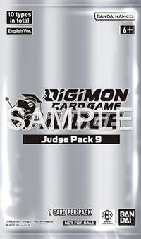Judge Pack 9 (Digimon Promotion Cards) — Digimon Card Game Card Value