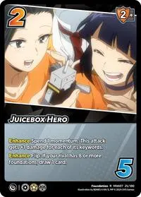Juicebox Hero (UniVersus: My Hero Academia: Girl Power)