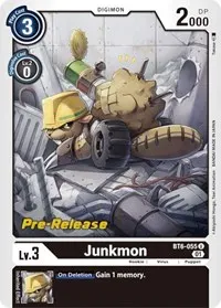 Junkmon (Double Diamond Pre-Release Cards)