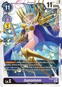 Junomon (Starter Deck 10: Parallel World Tactician) — Digimon Card Game Card Value