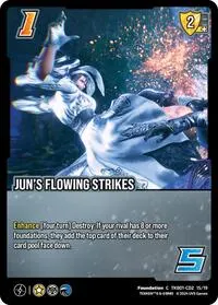 Juns Flowing Strikes (TEKKEN 8: Clash Decks)