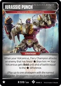 Jurassic Punch (Titan Masters Attack)