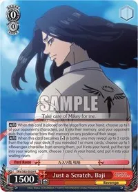 Just a Scratch Baji (Tokyo Revengers)