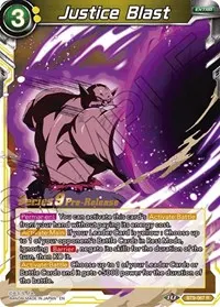 Justice Blast (Universal Onslaught Pre-Release Cards)