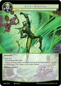 Justice Hurricane (A New World Emerges)
