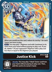 Justice Kick (Xros Encounter)
