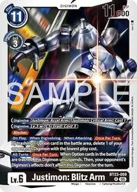 Justimon Blitz Arm (Hackers' Slumber)
