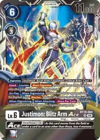 Justimon Blitz Arm ACE (Release Special Booster 2.5)