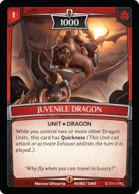 Juvenile Dragon (Intro Decks - 2019)
