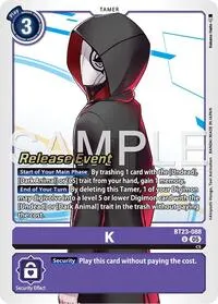 K (Hackers' Slumber Release Event Cards)
