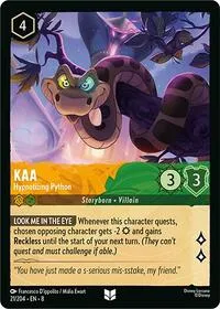 Kaa Hypnotizing Python (Reign of Jafar) — Lorcana TCG Card Value